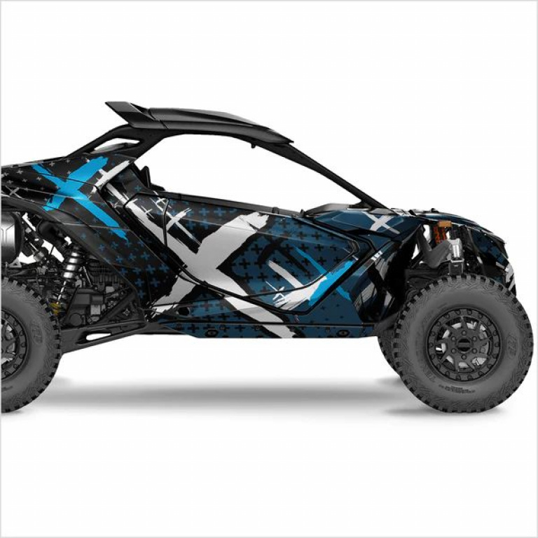 X-Design Dark Blue XL Version for Can-Am Maverick R 2 Doors